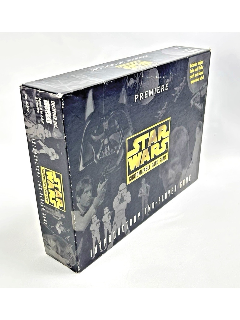 Star Wars Premiere Introductory 2 Player Customizable Card Game 1995 Complete